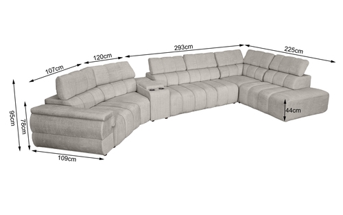 Ъглов диван АТЛАНТА G