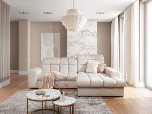 Ъглов диван ЛУГО S десен