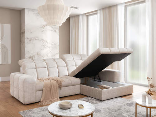 Ъглов диван ЛУГО S десен