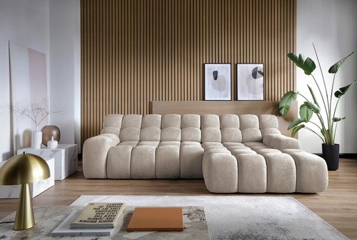 Ъглов диван КАМПИЛЕ S десен