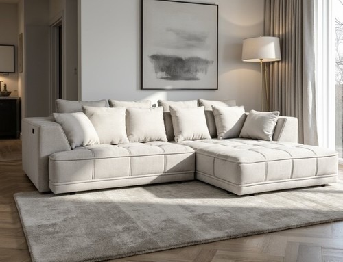 Ъглов диван ТИГА БОКС десен