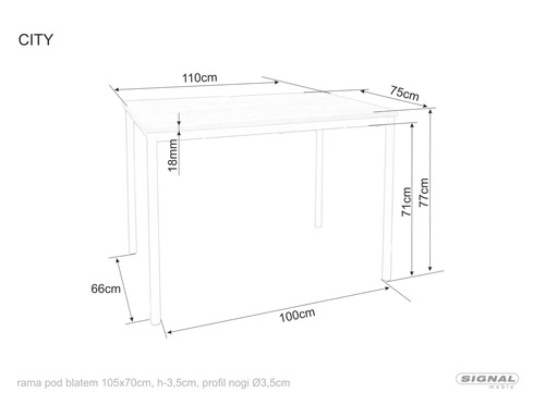 Трапезна маса СИТИ