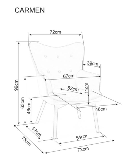 Фотьойл КАРМЕН ВЕЛВЕТ