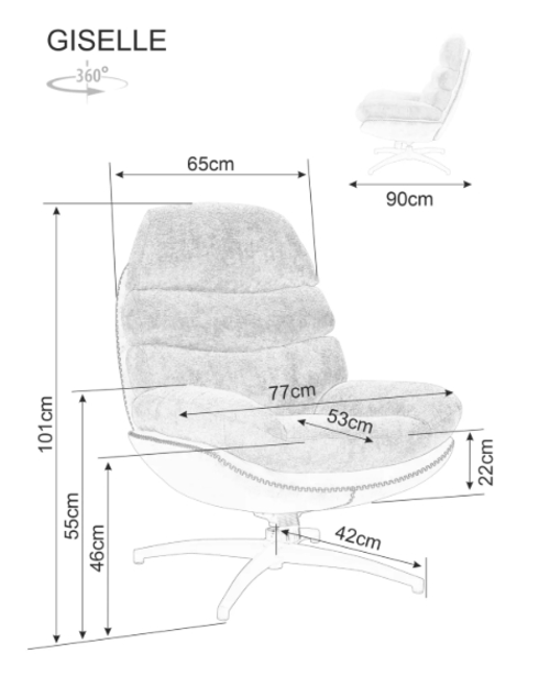 Фотьойл ГИЗЕЛЛ