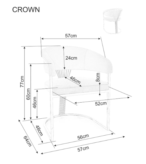 Трапезен стол КРАЛН
