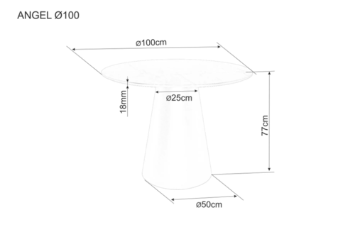 Трапезна маса ЕЙНДЖЪЛ
