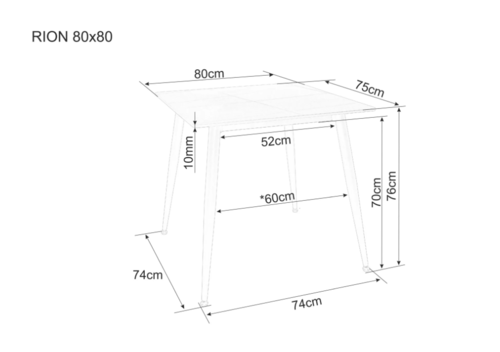 Трапезна маса РИОН