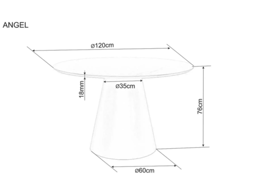 Трапезна маса ЕЙНДЖЪЛ