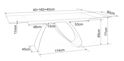 Трапезна маса ДИОН