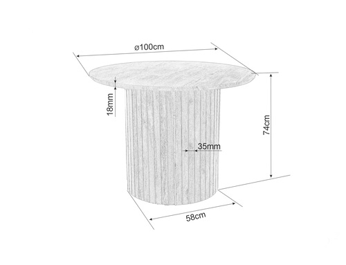Трапезна маса СОКРАТЕС