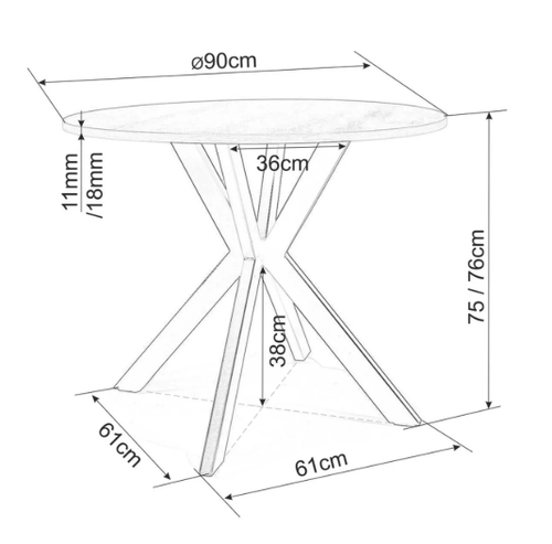 Трапезна маса ТАЛИА 