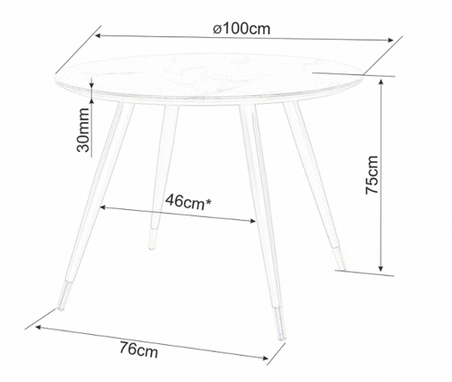 Трапезна маса СИРИЛ II