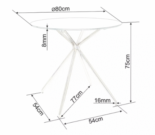 Трапезна маса Азалия