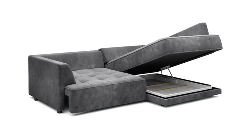 Ъглов диван ТИГА БОКС десен