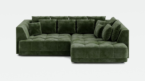 Ъглов диван ТИГА БОКС десен