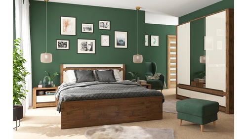 Трикрилен гардероб РУСО SZF2D1M3S