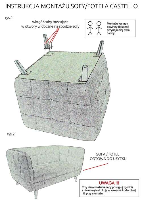 Диван КАСТЕЛО 3 