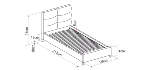Легло СИЕРРА 90х200