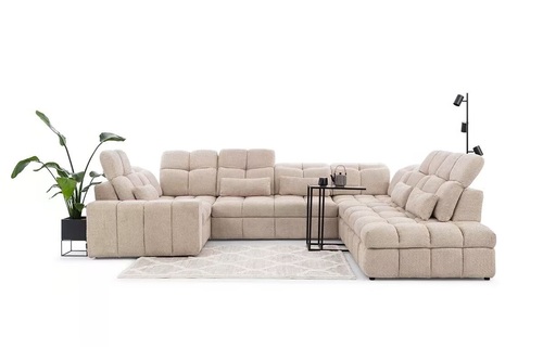 Ъглов диван МАГНЕЛИО U десен