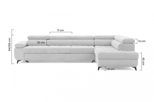 Ъглов диван ДРАГОНИС МАКСИ десен