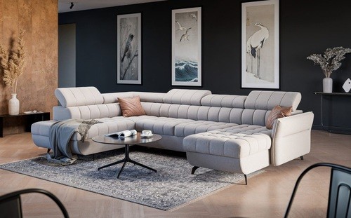 Ъглов диван ЕЛАРИАС U II ляв