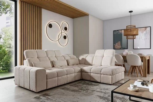 Ъглов диван МАГНЕЛИО L десен