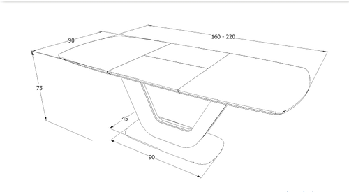 Трапезна маса АРМАНИ