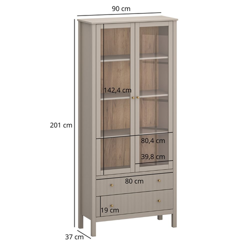 Витрина КЛЕО WIT_2W2S