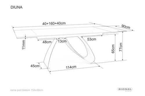 Трапезна маса ДИОН 