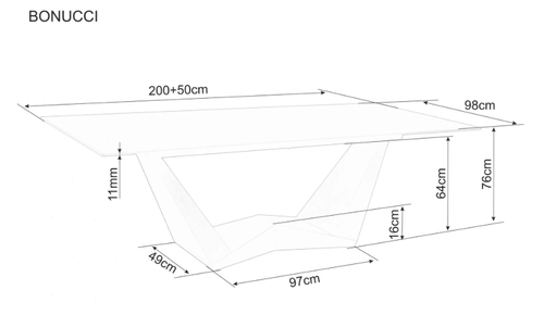 Трапезна маса БОНУЧИ
