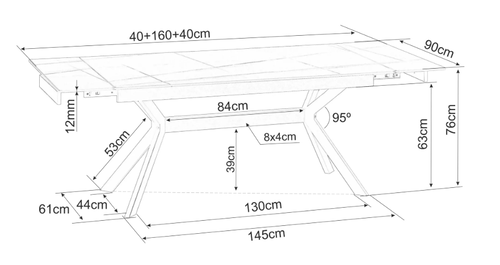 Трапезна маса ИМПЕРИА