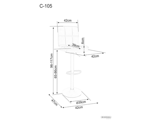 Бар стол C-105