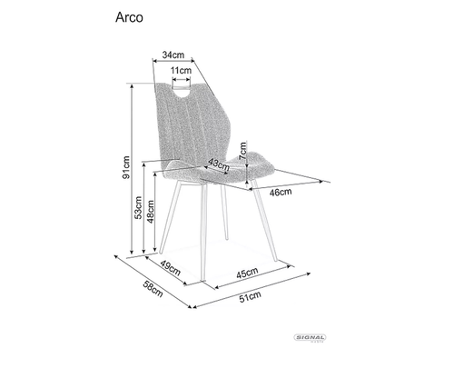 Трапезен стол АРКО 