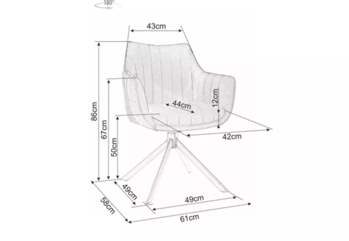 Кресло АЗАЛИЯ