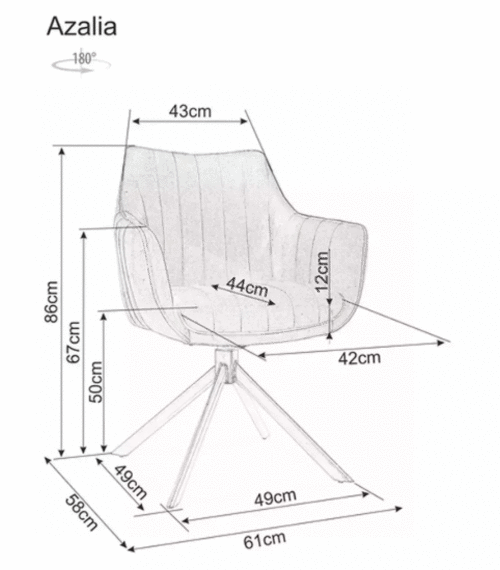 Кресло АЗАЛИЯ D