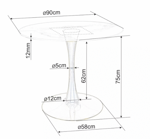 Трапезна маса ЕСПЕРО