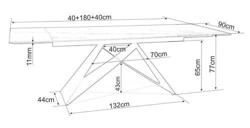 Трапезна маса УЕСТИН III