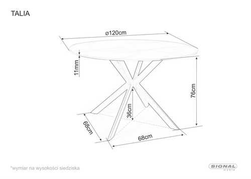 Трапезн маса ТАЛИА