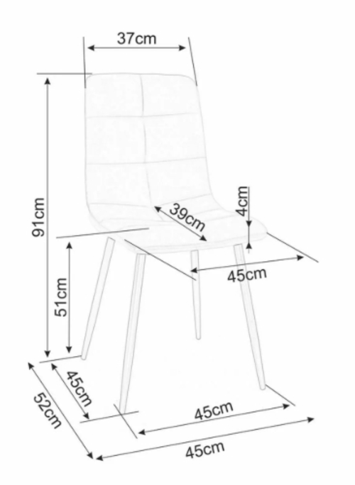 Трапезен стол ИВО
