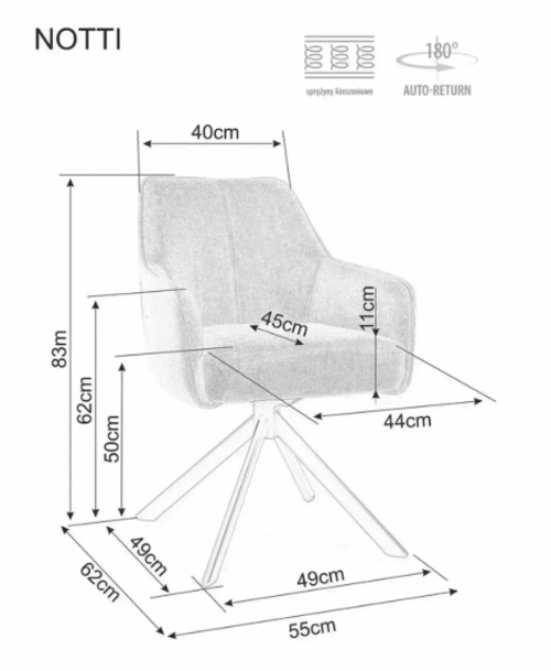 Кресло НОТТИ БРЕГО