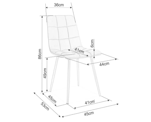 Трапен стол МИЛА
