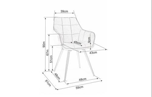 Кресло ЛИЛИЯ