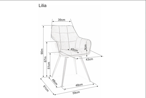 Кресло ЛИЛИЯ