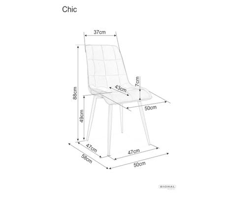 Трапезният стол ШИК