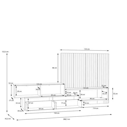Секционен шкаф ГАБАРИАН