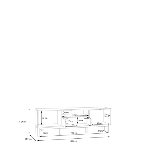 ТВ шкаф ПЕНКРИДЖ