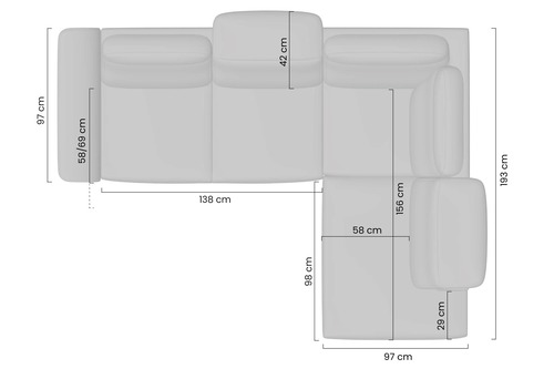 Холов ъгъл МАГНИС L десен