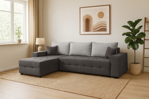 Ъглов диван КОРНЕР ЛУКС универсален