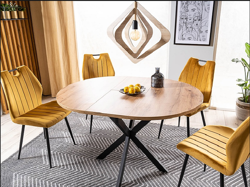 ТРАПЕЗНА МАСА 100(135)X100 ГАСТОН