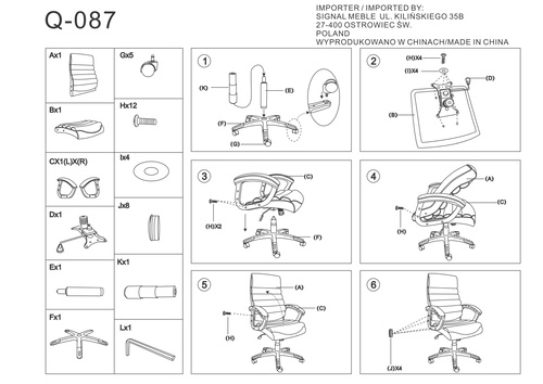 Офис стол Q-087
